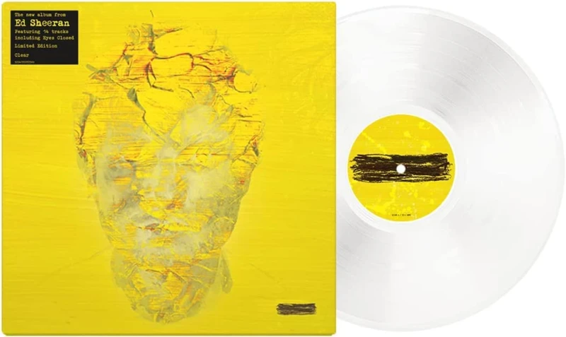 Image of Ed Sheeran Ed Sheeran Subtract [Limited Edition Clear Vinyl] LP in Black One Size Unisex 5054197297502