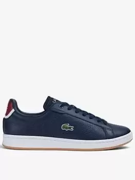 Image of Lacoste Lacoste Carnaby Pro 222 6 Sma Trainer, Navy/Gum, Size 6, Men