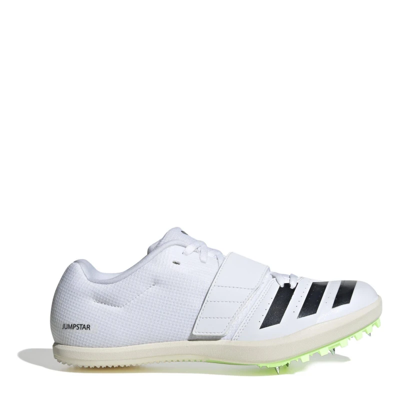 Image of adidas Mens Jumpstar Track Running Spike Ftwr White male 8.5 (42.7)
