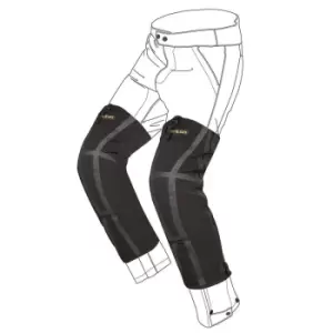 Image of Spidi Snug Knee Protector, black, Size L, black, Size L