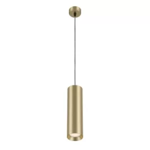 Image of Technical Shelby Matt Gold Pendant Ceiling Light