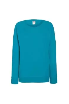 Image of Fitted Lightweight Raglan Sweatshirt (240 GSM)