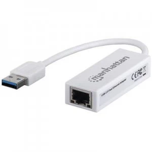 Image of Manhattan Fast Ethernet Adapter Network adapter 100 Mbps USB 2.0