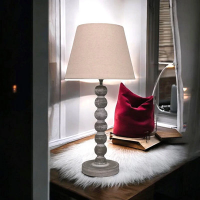 Image of Lamp and Shade - L12 x W12 x H51cm MinsterStylishLivingLtd7115