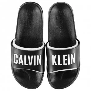 Image of Calvin Klein Logo Sliders - PVH Black