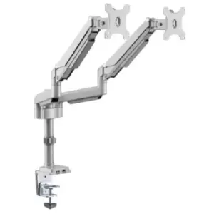 Image of Tripp Lite DDR1732DAL Dual-Display Flex-Arm Mount for 13 to 34 Monitors - Clamp or Grommet USB Audio Ports