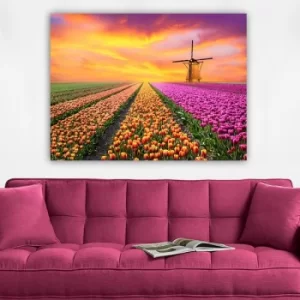Image of 400062880_70100 Multicolor Decorative Canvas Painting