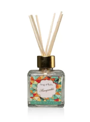 Image of Honeysuckle Glass Jar Scented Diffuser