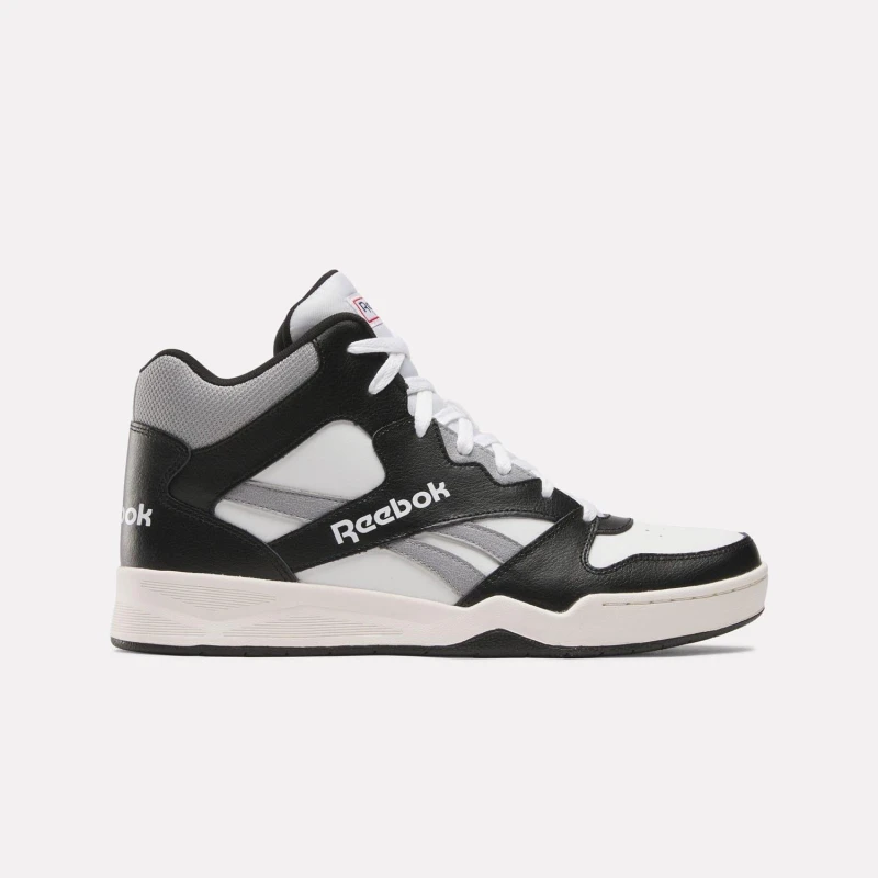 Image of Reebok Royal BB 4500 Trainers White Black male UK 3