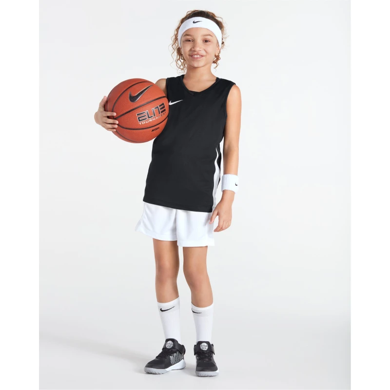 Image of Nike Yth Bskbl R Jsy Black/White unisex 5-6 (XS)