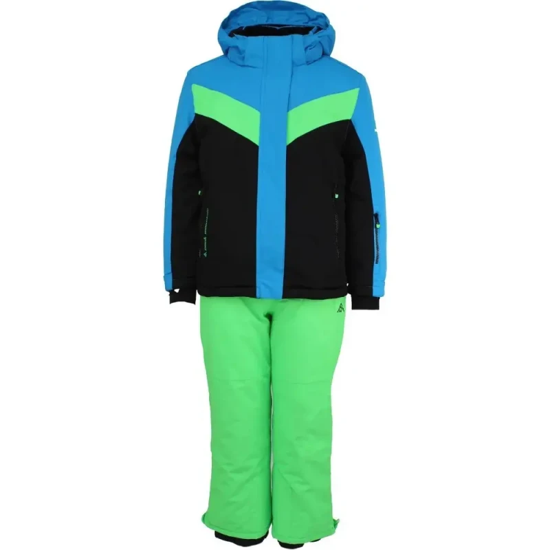 Image of Peak Mountain Ski suit for children Peak Mountain Eflight Bleu Male 4 ans EFLIGHT/4-14/UN/B/BLEU-VERT