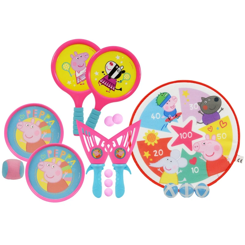 Image of Peppa Pig Peppa Pig Bumper Box 4in1 Garden Games - Peppa Pig Male TC45901