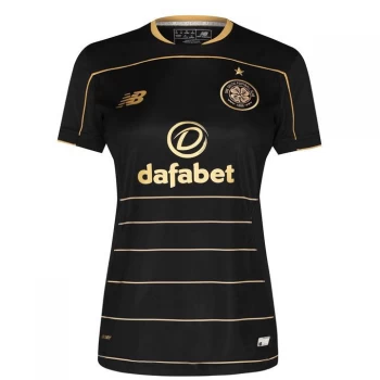 Image of New Balance Celtic FC Away Jersey Ladies - Black