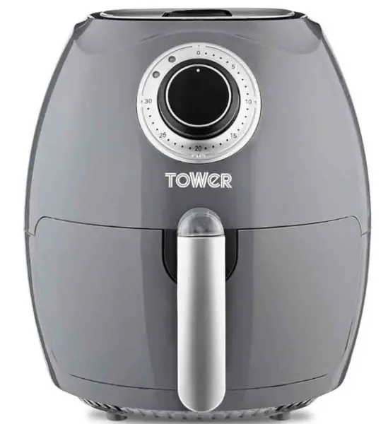 Image of Tower Vortx T17055GRY 1350W 3.2L Manual Air Fryer