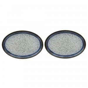 Image of Denby Halo 2 Piece Medium Oval Tray Set
