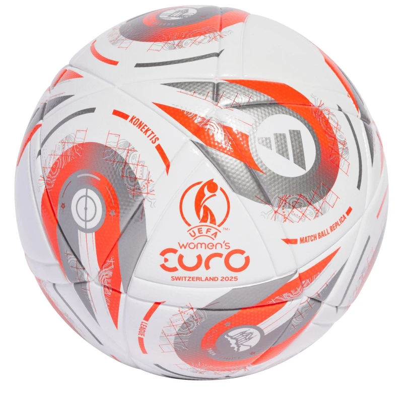 Image of adidas Euros 2025 League Ball Adults Footballs Size 5 White 82105827050