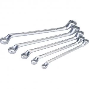 Image of Draper 5 Piece Ring Spanner Set Metric