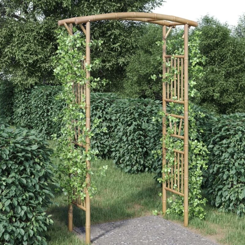 Image of VIDAXL Rose Arch Bamboo 118x40x187cm vidaXL 8720286943021