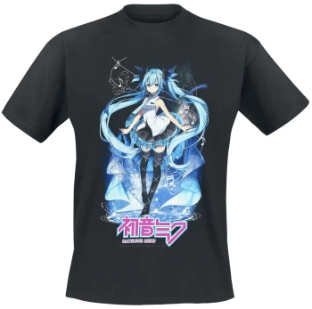 Image of Vocaloid Hatsune Miku - Euphoria T-Shirt black