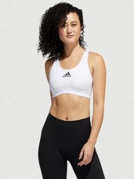Image of adidas Don't Rest Alphaskin Bra, White Size M Women