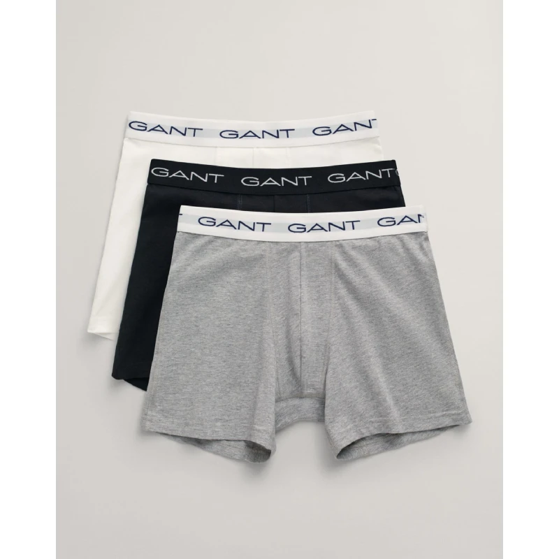 Image of Gant 3 Pack of Boxer Briefs Grey male XL