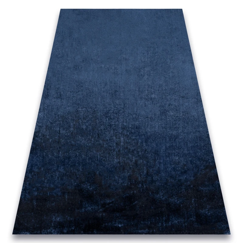 Image of RugsX Visco Rug in Blue Size: 80cm x 150cm Blue Unisex 80cm x 150 cm