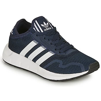 Image of adidas SWIFT RUN X J boys's Childrens Shoes Trainers in Blue