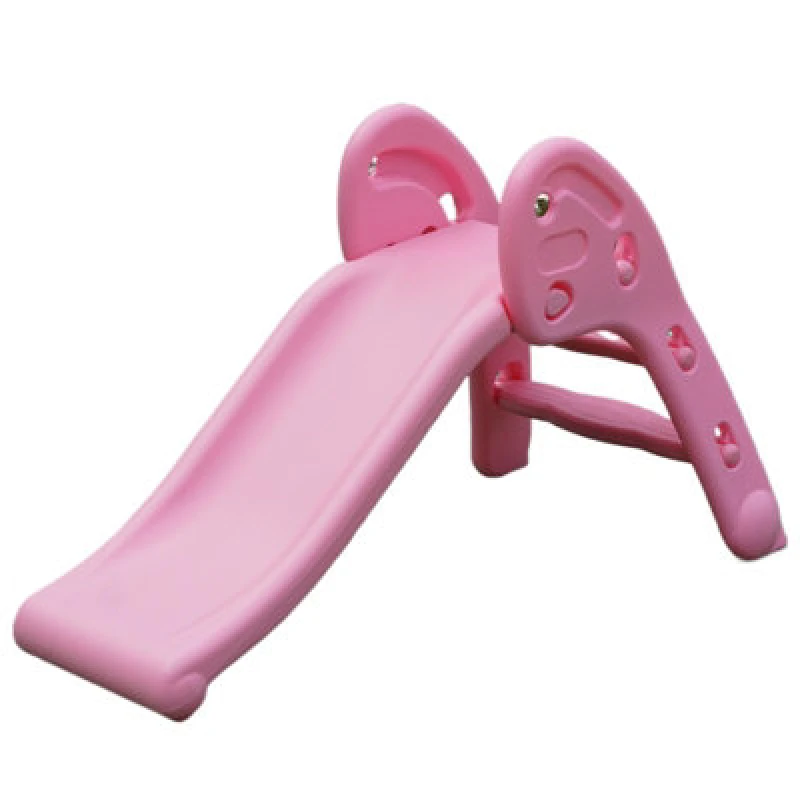 Image of Gr8 Garden Folding Garden Slide Climber Set Baby Toddler Indoor Outdoor Kids Toy Pink