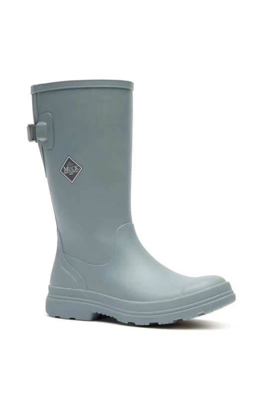 Image of Muck Boots Womens Rainscape Tall Boot in Grey Size: 6 Grey Female 6