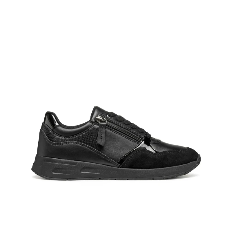 Image of Geox Womens Trainers Geox Bulmya B Noir Female 41