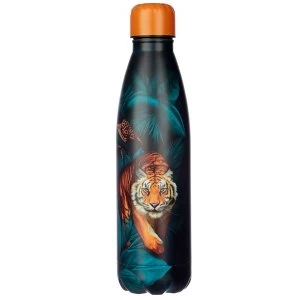 Image of Spots and Stripes Big Cat Stainless Steel Hot & Cold Drinks Bottle 500ml