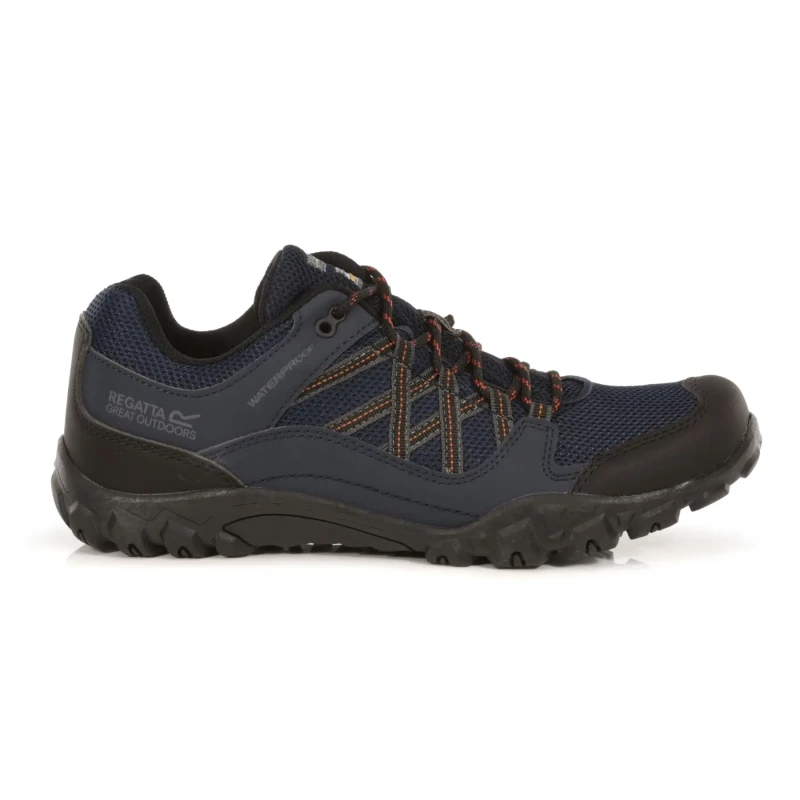 Image of Waterproof hiking shoes Regatta Edgepoint III Bleu Male 46