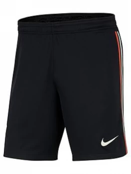 Image of Nike Liverpool FC Mens 21/22 Away Shorts - Black Size M Men