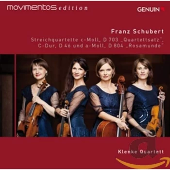 Image of Klenke Quartett - Franz Schubert: Streichquartette C-Moll, D703, 'Quartettsatz'/... CD