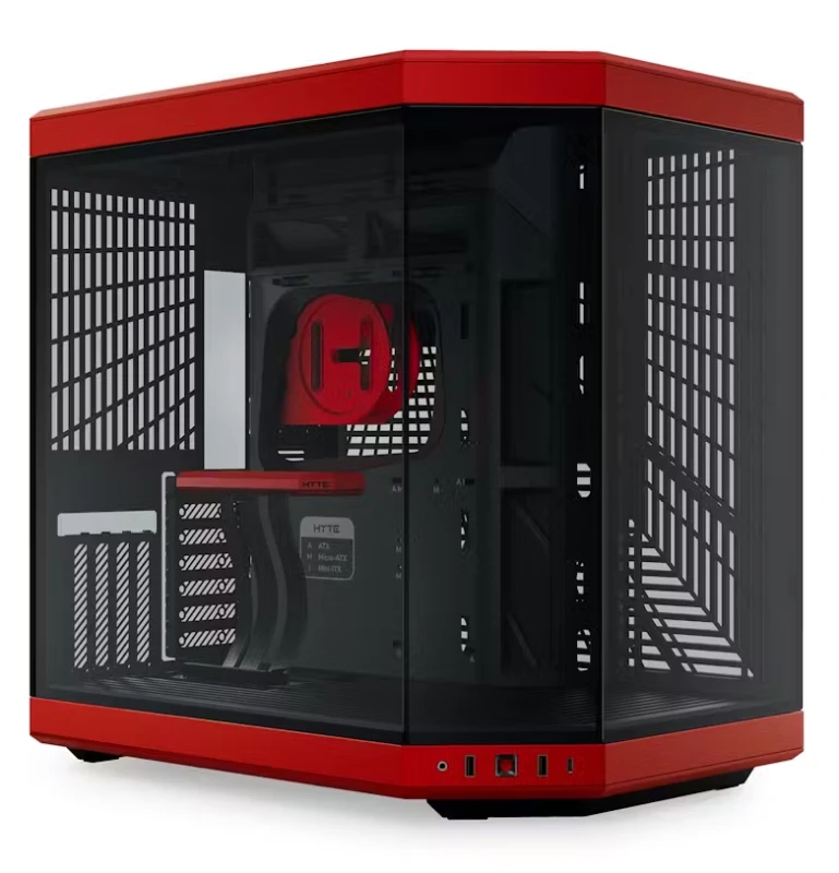 Image of HYTE Y70 Mid Tower Case - Red