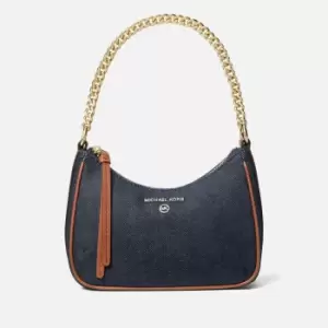 Image of Michael Kors Jet Set Charm Denim Pouchette