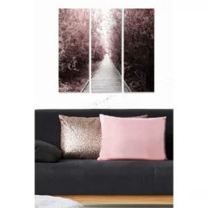 Image of MDF277758071 Multicolor Decorative MDF Painting (3 Pieces)