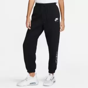 Image of Nike Air Fleece Jogging Pants Womens - Black