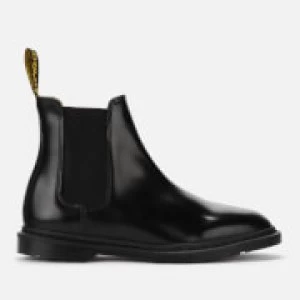 Image of Dr. Martens Mens Graeme II Polished Smooth Leather Chelsea Boots - Black - UK 7 - Black