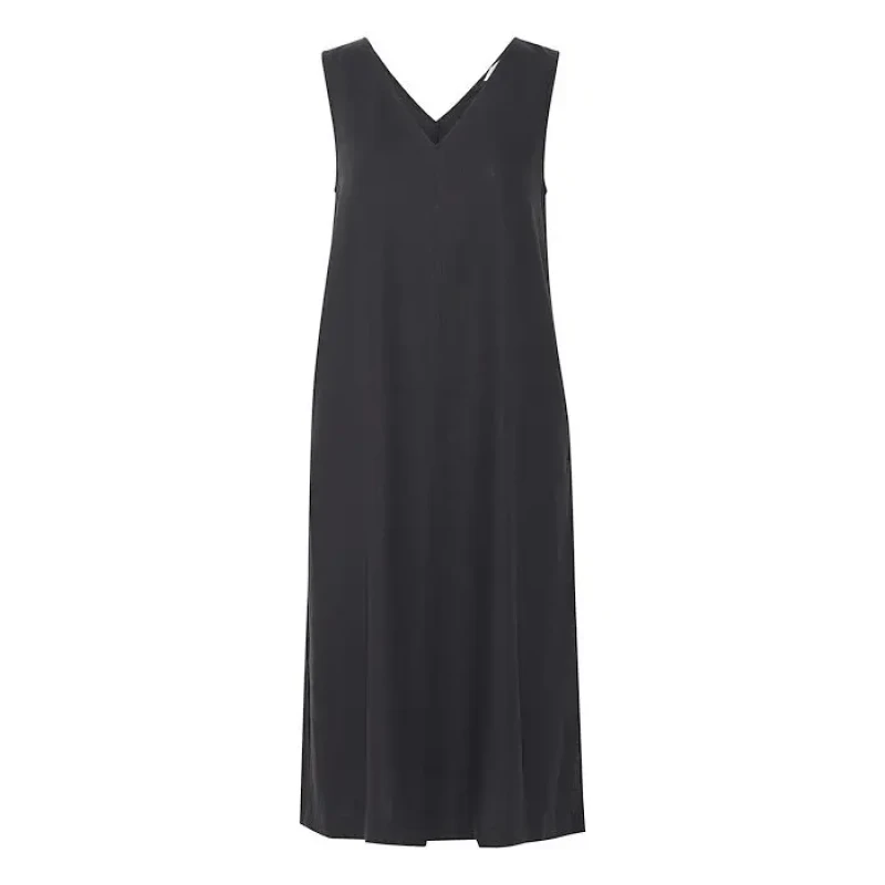 Image of b.Young V-neck dress For Her b.young Falakka Noir Female 42