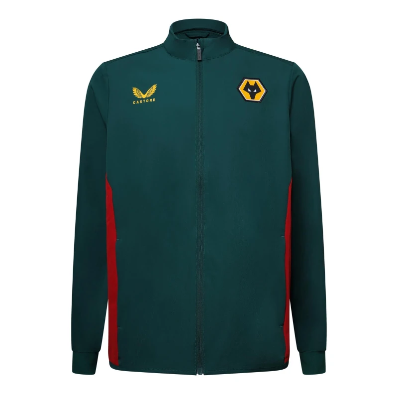 Image of Castore Castore WlvsAnthmJkt BtnclGrdn/SvyRd male S