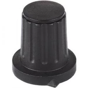 Image of Control knob hand Black x H 28mm x 18.5mm Mentor