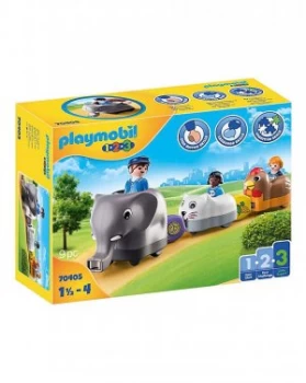 Image of Playmobil 70405 1.2.3 Animal Train