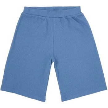 Image of Rose and Wilde Kallie Textured Cullottes - Denim Indigo