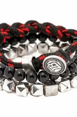 Image of Icon Brand Jewellery Dotted Line Bracelet JEWEL W1025-BR-COM