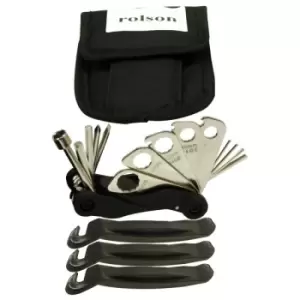 Image of Rolson 20 Piece Bike Repair Tool kit