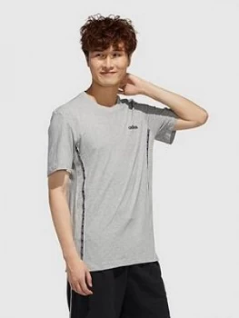 Image of Adidas Essential Matmix T-Shirt - Medium Grey Heather