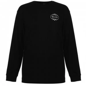 Image of Brixton Long Sleeve T Shirt Mens - Bellfast