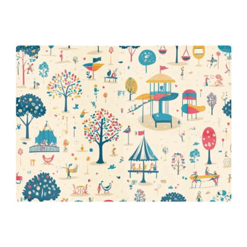 Image of Warren Reed Designer A Day At The Fair Chopping Board