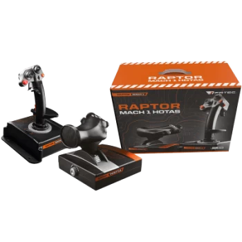 Image of Raptor Mach 1 HOTAS Combo Throttle & Flight Stick for PC
